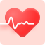 Blood Pressure APP-pulse track logo
