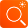 Magnifying Glass & Flashlight logo