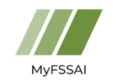 myFSC - For FSSAI compliance logo