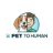 Pet to human logo