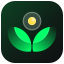 PlantMelo:plant care app logo
