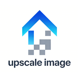 Upscale image logo